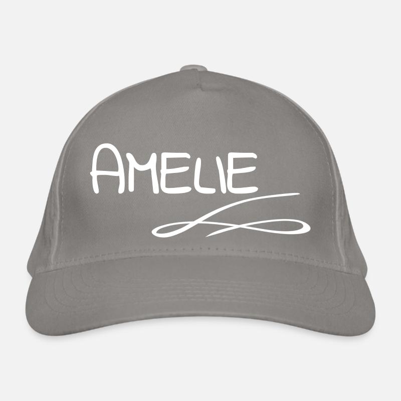 Vorname Amelie Bio-Baseballkappe