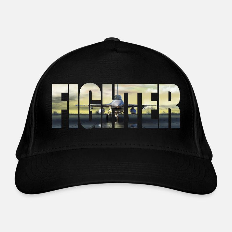 Chasseur F-16 Fighting Falcon Casquette classique bio