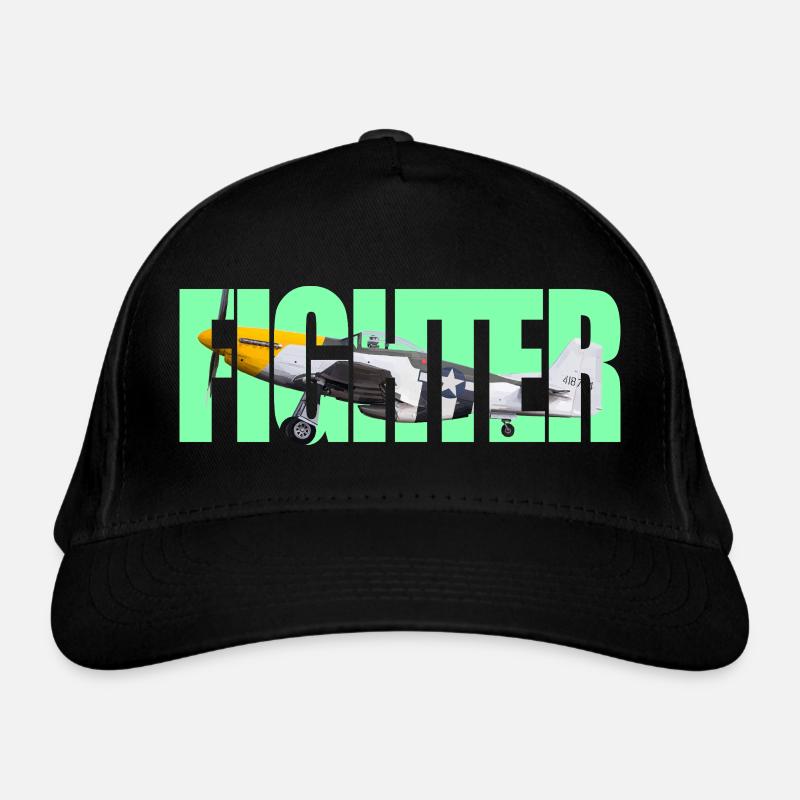 Fighter P-51 Bio-Baseballkappe