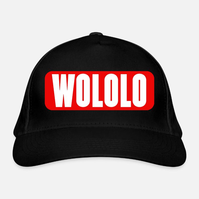Wololo - 1a - Mobii_3 Edition - Red&White Bio-Baseballkappe