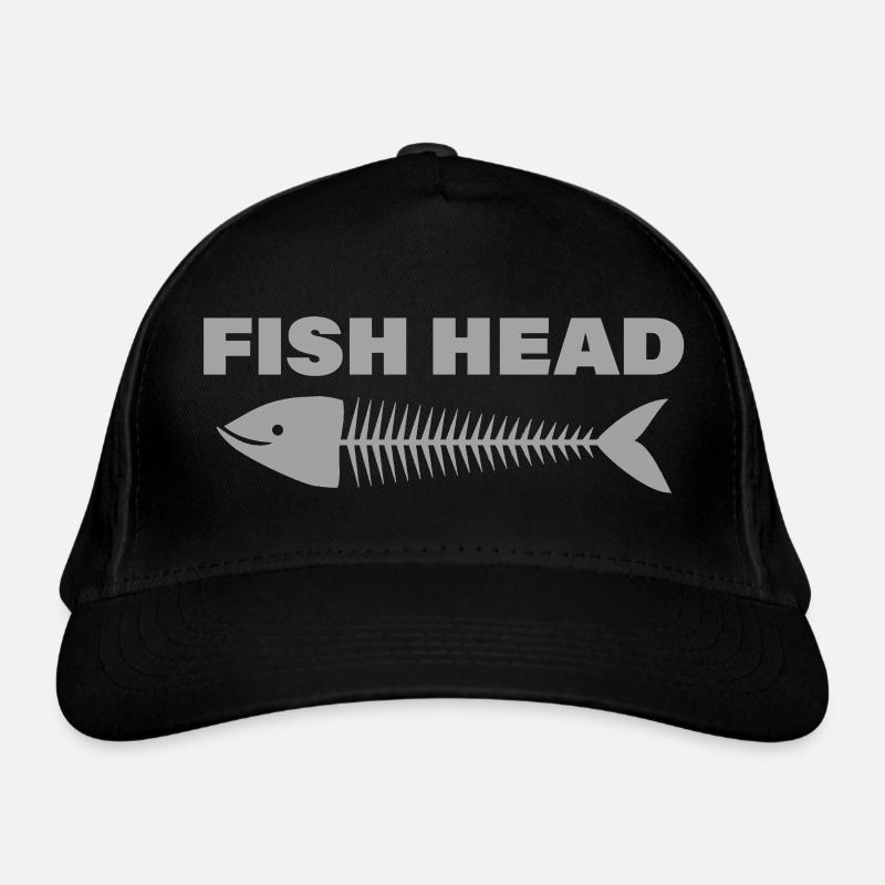fish head Organic Baseball Cap