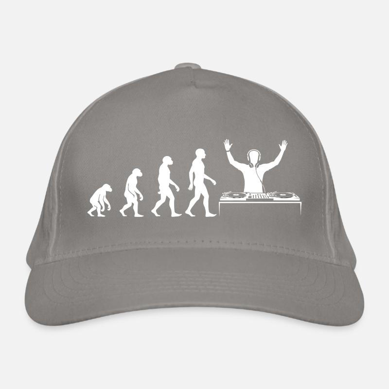 Evolution zum DJ mit Turntable Bio-Baseballkappe
