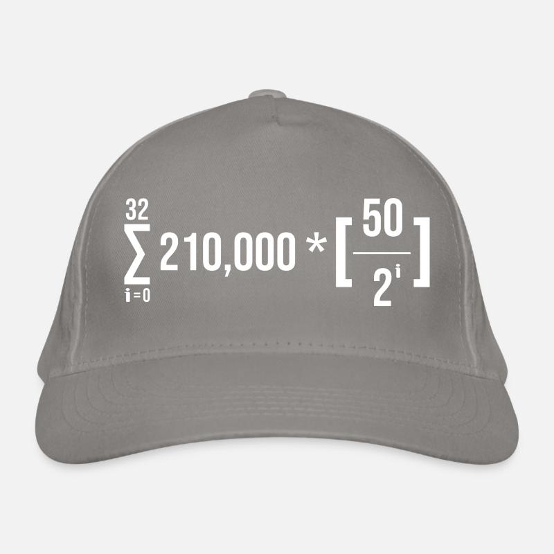 Formule d’approvisionnement en Bitcoin Casquette classique bio