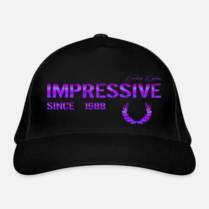 Impressionnant depuis 1988 Casquette classique bio