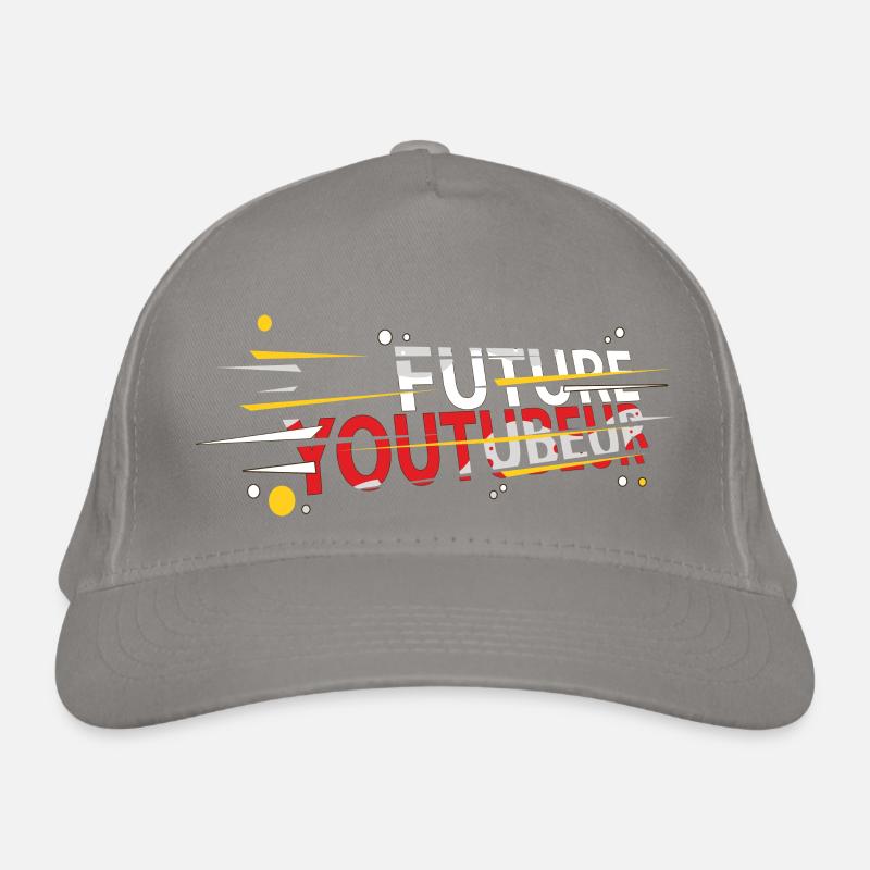 future youtubeur Casquette classique bio