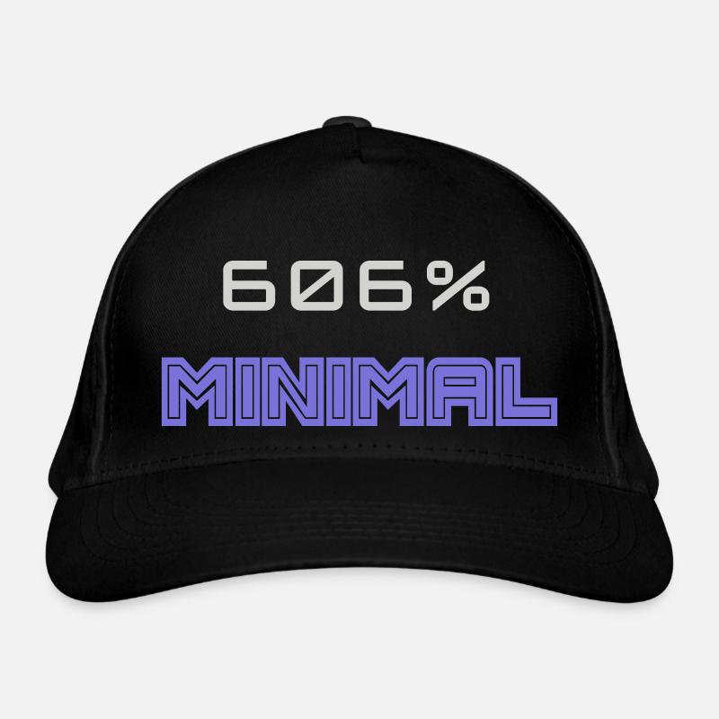 606 Minimal Bio-Baseballkappe