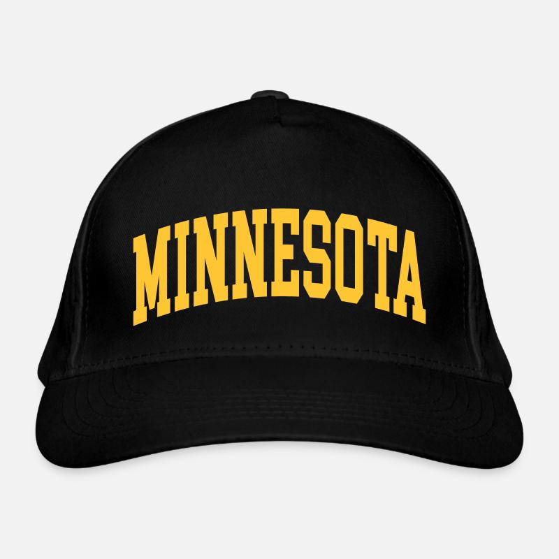 Jaune Minnesota Casquette classique bio