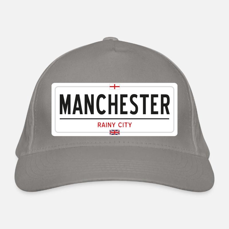 Panneau de la ville de Manchester Casquette classique bio
