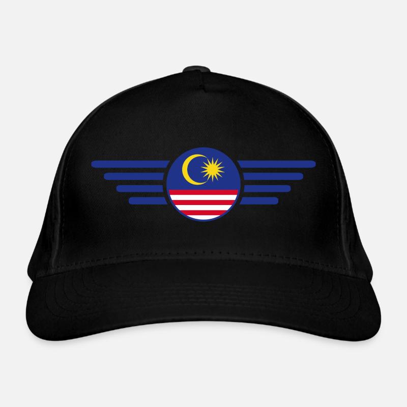 Malaysia Stil Design T-Shirt Bio-Baseballkappe