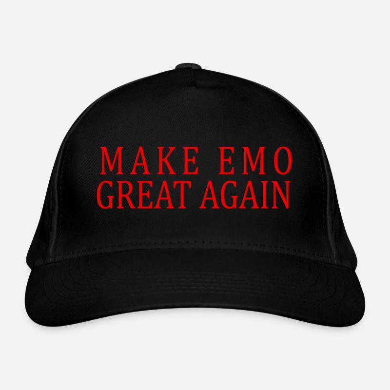 Make Emo Great Again Bio-Baseballkappe