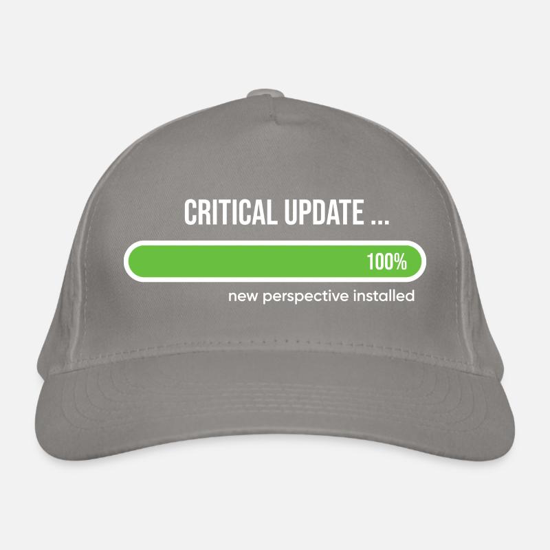 Wichtiges Update Neue Perspektive installiert Bio-Baseballkappe