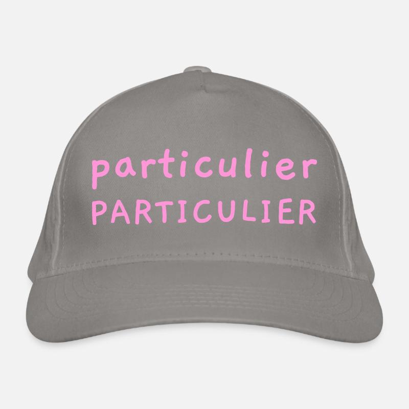 PARTICULIER PARTICULIER ! Casquette classique bio