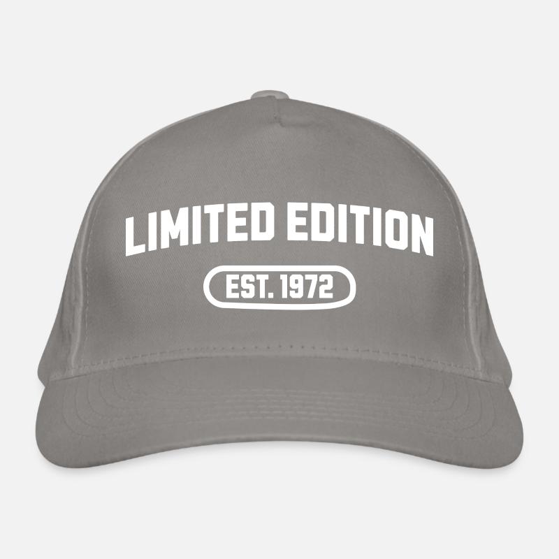 Édition limitée anniversaire 1972 Casquette classique bio