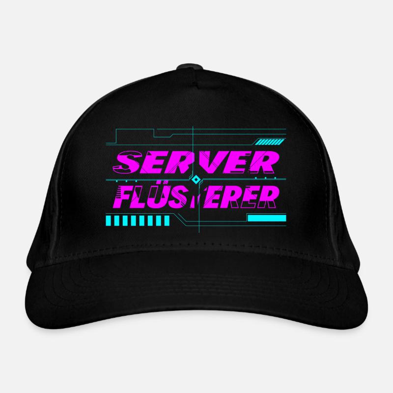 Server Flüsterer Bio-Baseballkappe