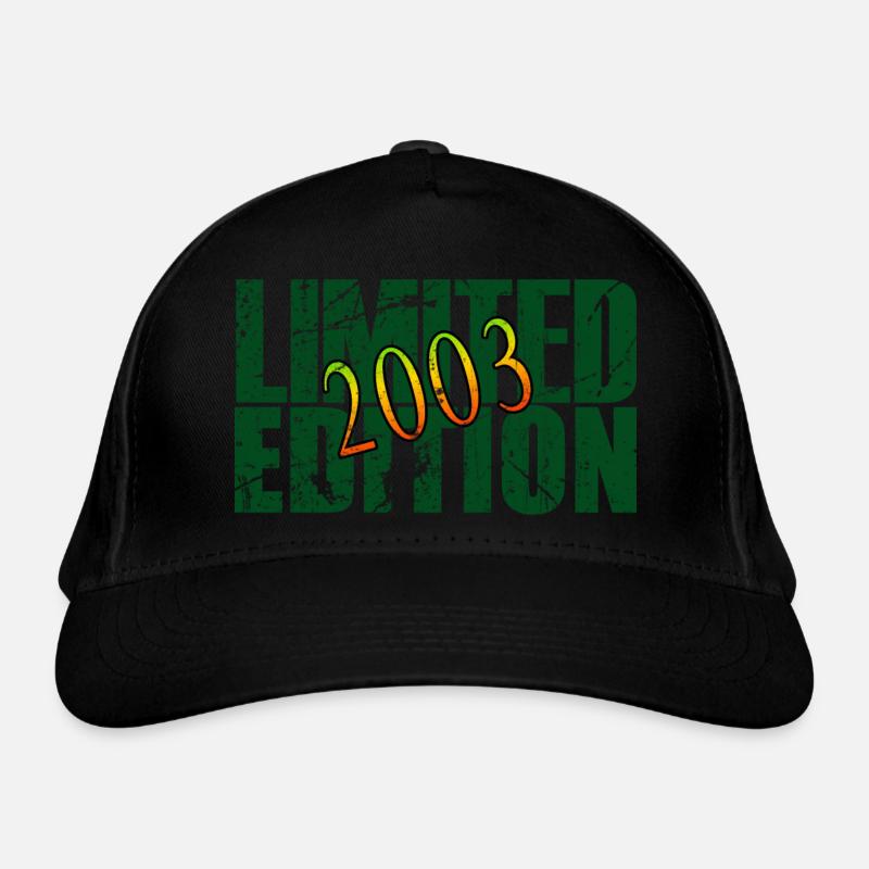2003 born birthday edition Organic Baseball Cap