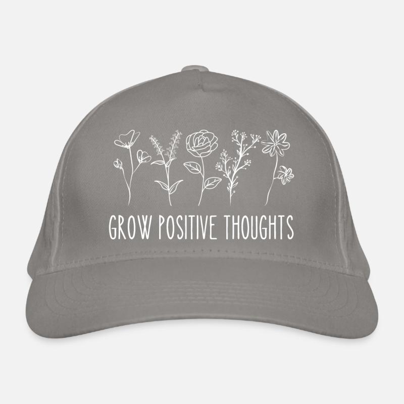 Développer des pensées positives Casquette classique bio
