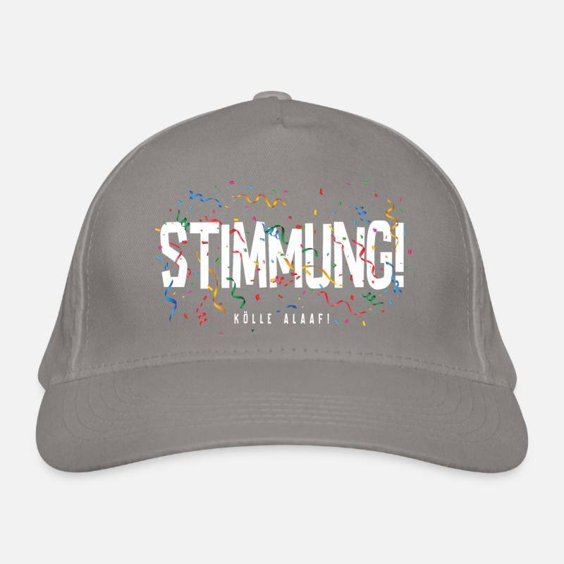 Stimmung - Konfetti Bio-Baseballkappe