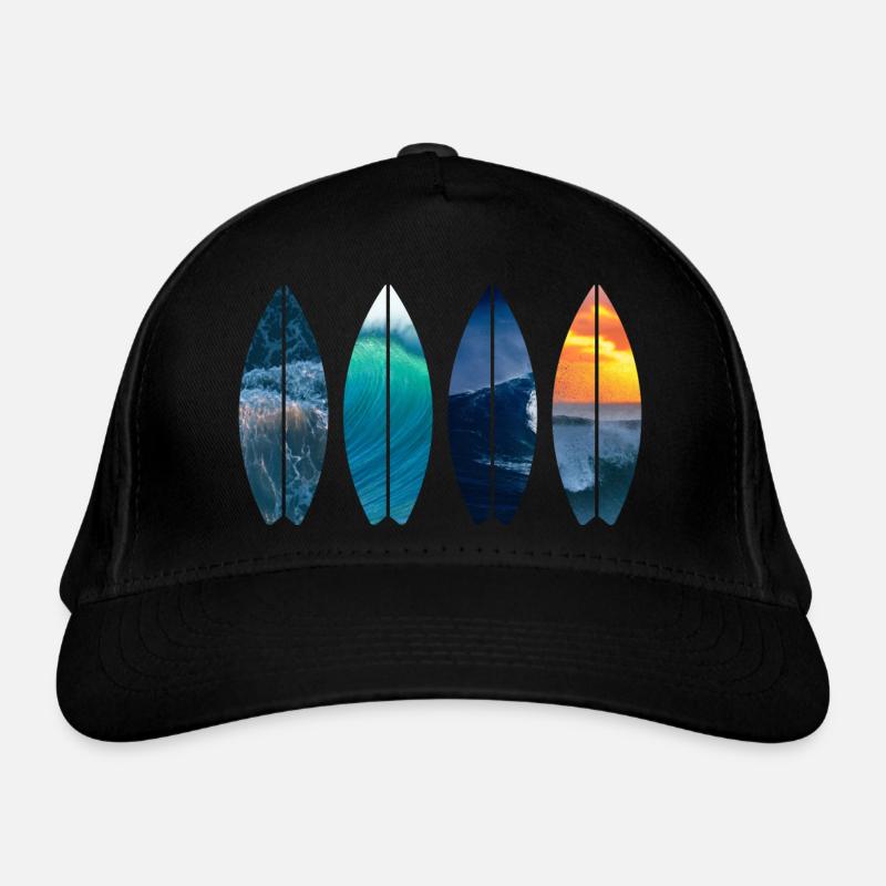 Surf surfer gift Vintage Organic Baseball Cap