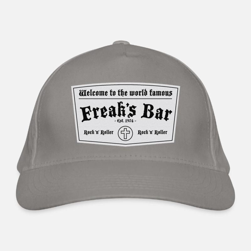 Freaks Bar light Organic Baseball Cap