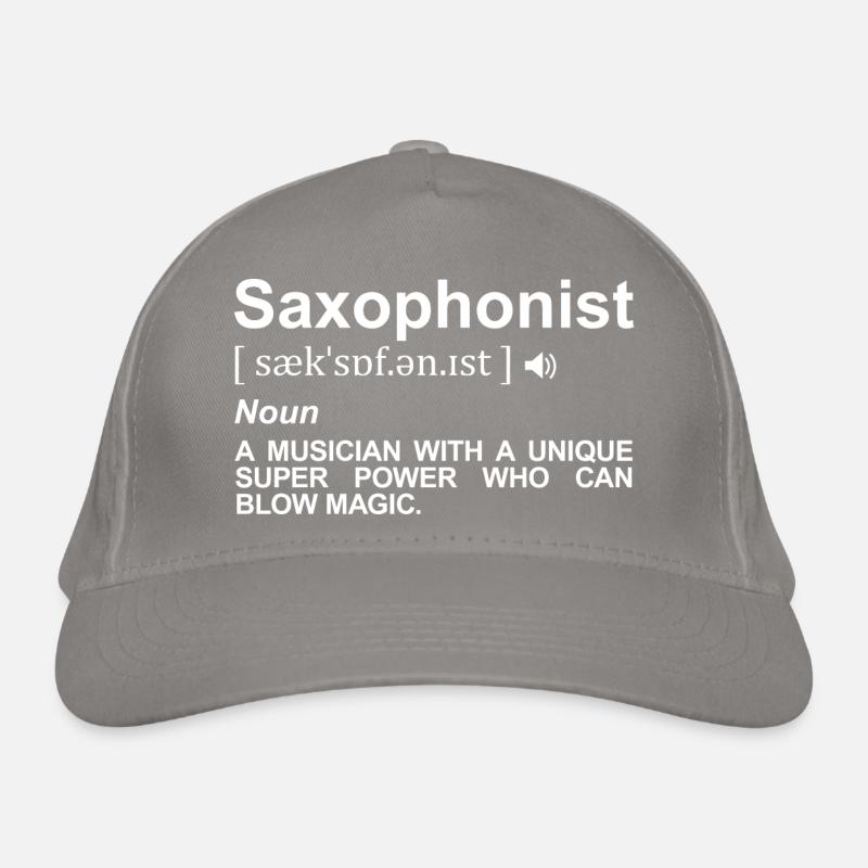 Dictionnaire Saxophoniste Casquette classique bio