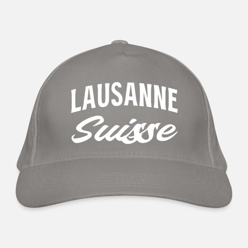 Lausanne Suisse Script Bio-Baseballkappe