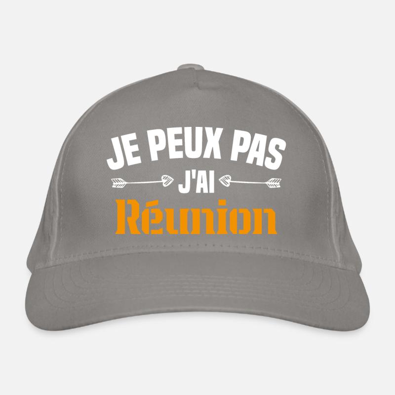 je peux pas j ai Réunion Casquette classique bio