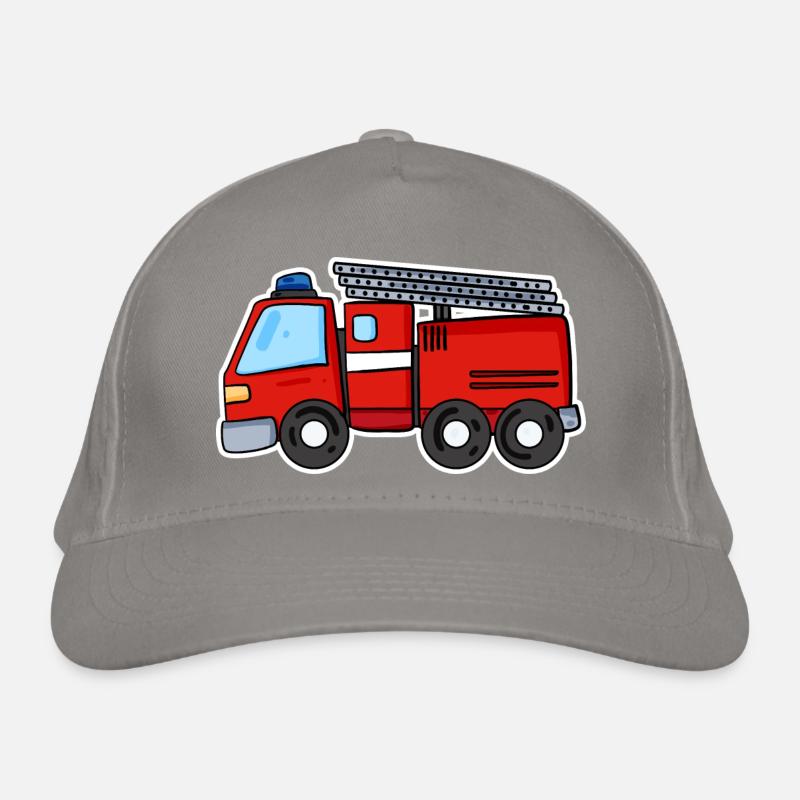 Fire Truck Organic Baseball Cap
