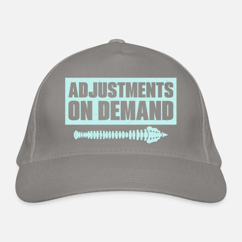 Adjustments On Demand Chiropractor Physical Therap Organic Baseball Cap