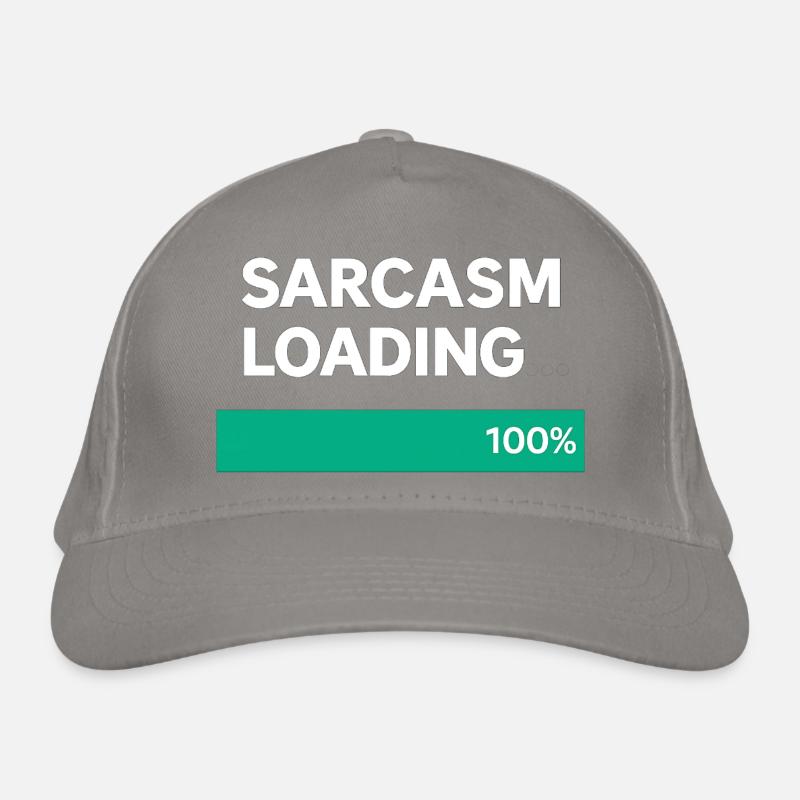 Sarcasm Loading Indication Organic Baseball Cap