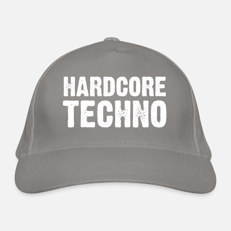 Hardcore Techno Dévasté Casquette classique bio