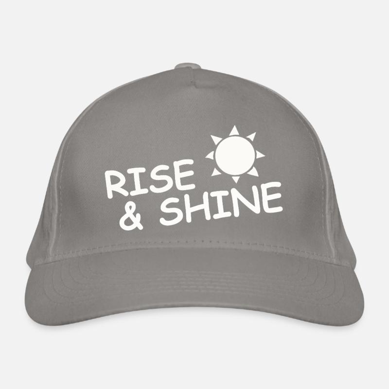 RISE & SHINE Organic Baseball Cap
