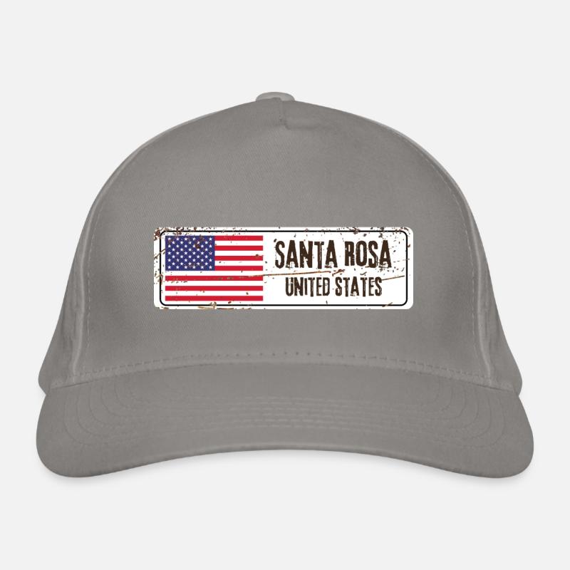 Drapeau de Santa Rosa Casquette classique bio