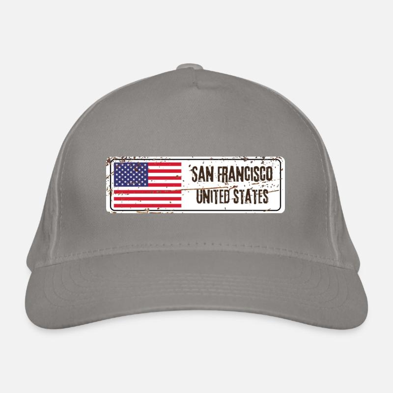 Drapeau de San Francisco Casquette classique bio