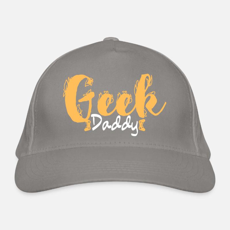Papa geek Casquette classique bio
