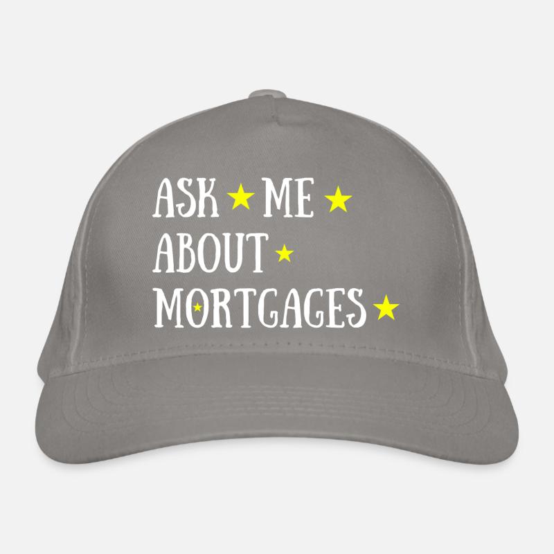 Ask Me about Mortgages + Stars Casquette classique bio