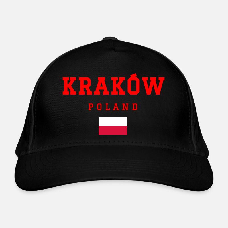 Krakow, Poland Organic Baseball Cap