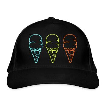 Glace Glace 3 - Casquette classique bio - noir - Devant