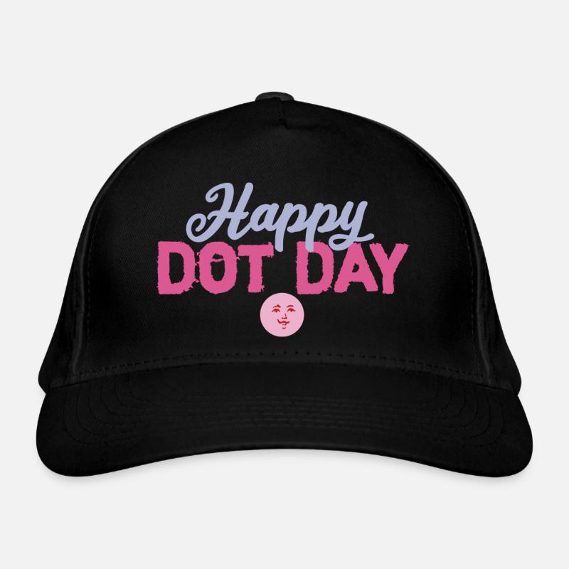 happy new dot day Bio-Baseballkappe