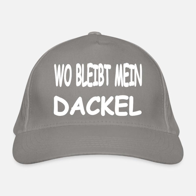 Teckel Casquette classique bio