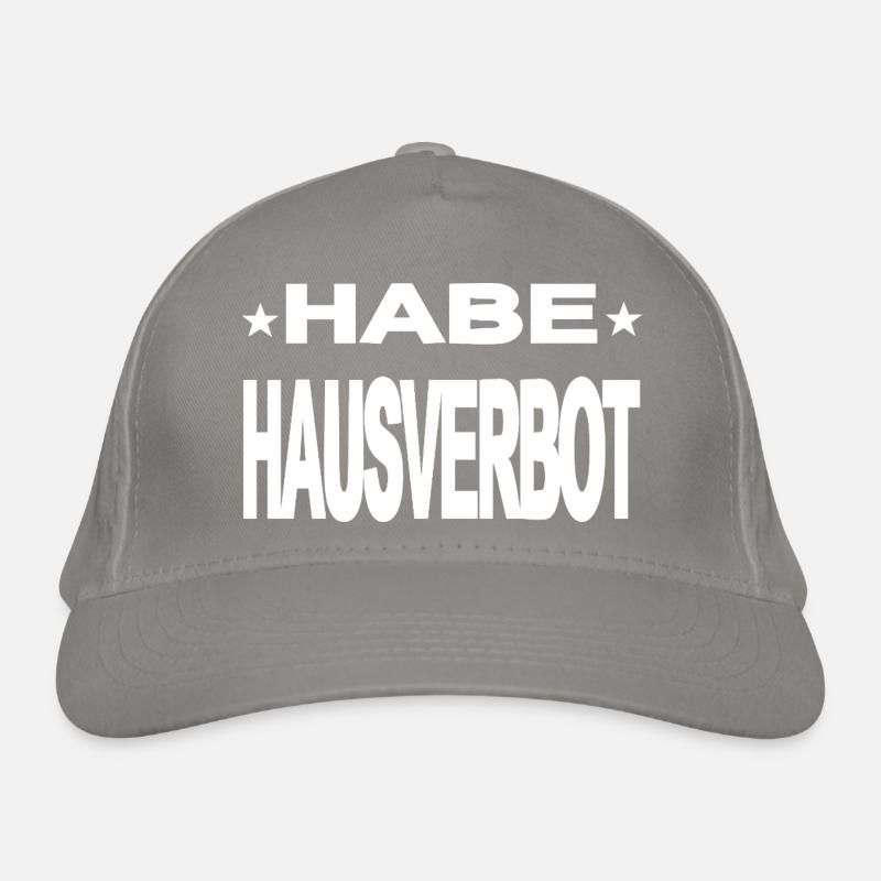 Interdiction à domicile Casquette classique bio