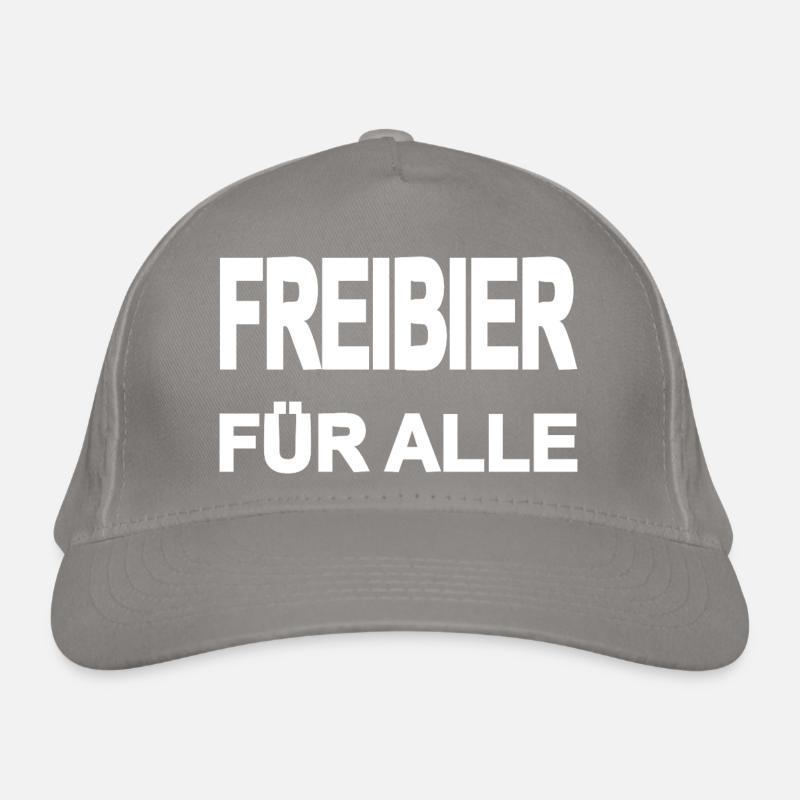 Freibier Bio-Baseballkappe