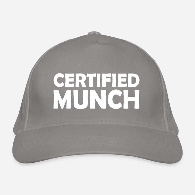 Certified munch Organic Baseball Cap