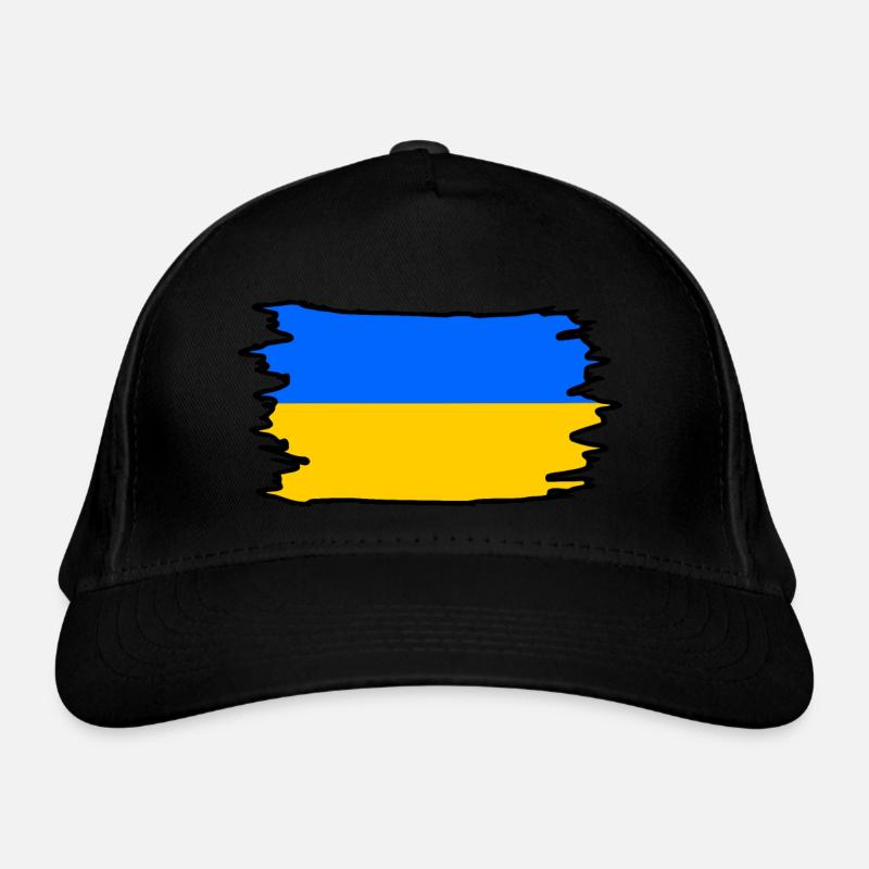 Ukraine Organic Baseball Cap