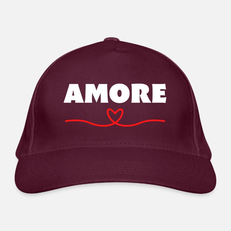Amore Schatz Darling Valentinstag Herz Bio-Baseballkappe
