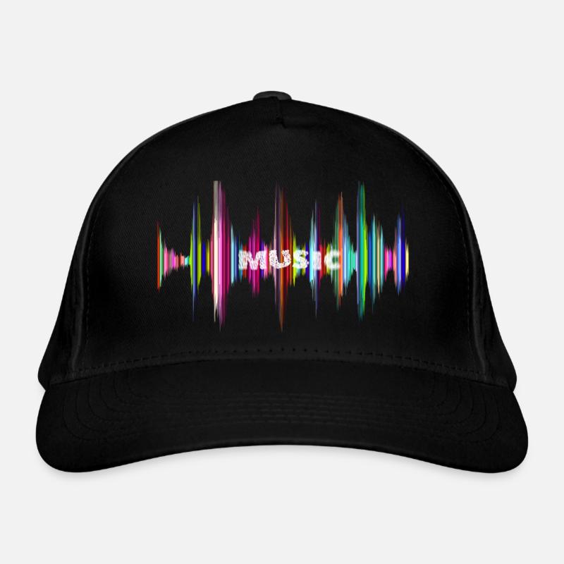 music Organic Baseball Cap