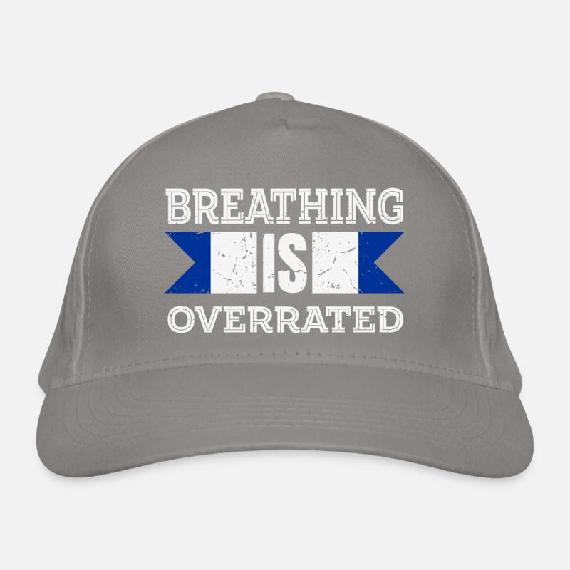 La respiration est surestimée Casquette classique bio