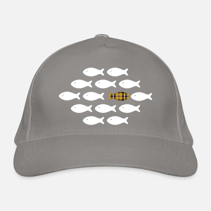 Les poissons de Cornouailles nagent chacun de leur côté Casquette classique bio