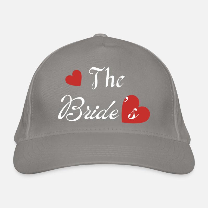 The bride’s -la mariée Casquette classique bio