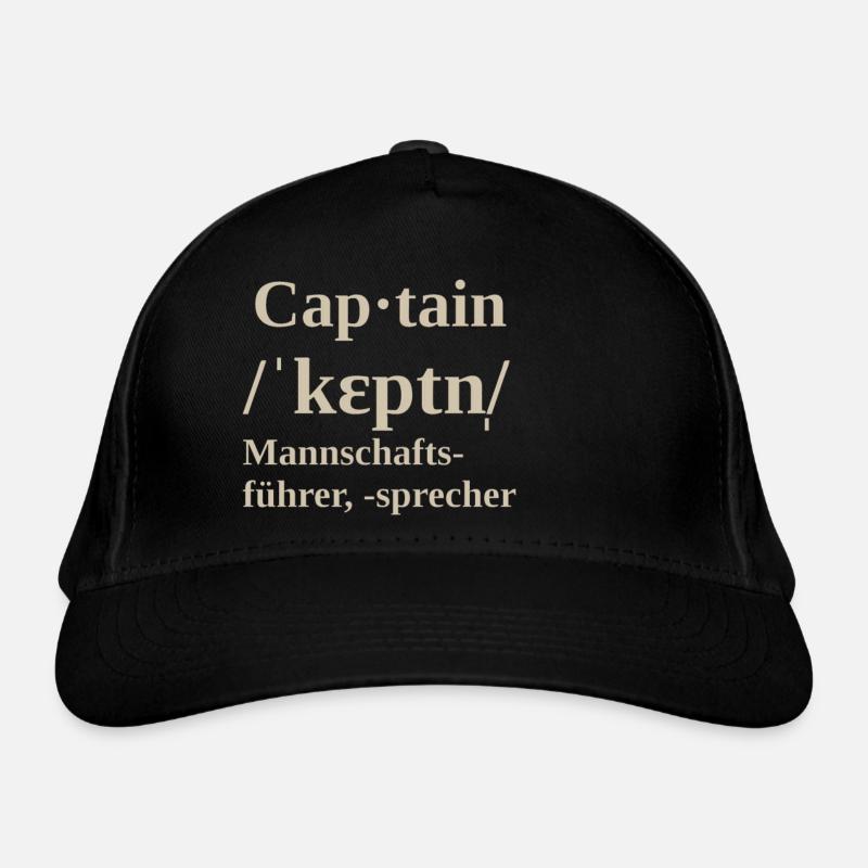 captain Bio-Baseballkappe