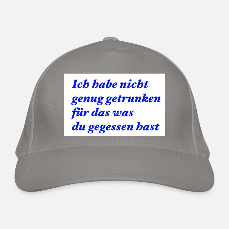 Nicht genug getrunken Bio-Baseballkappe